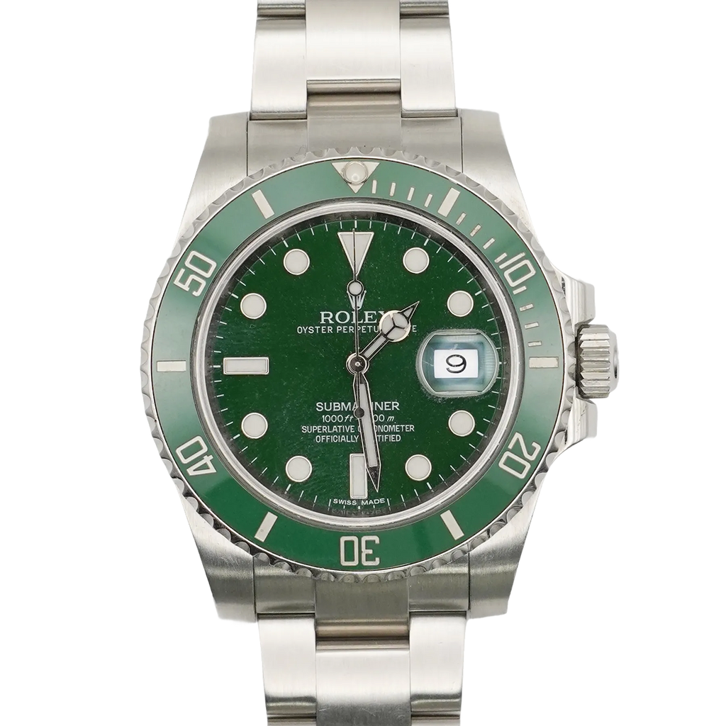 Rolex Submariner Date 116610LV "Hulk" 2015