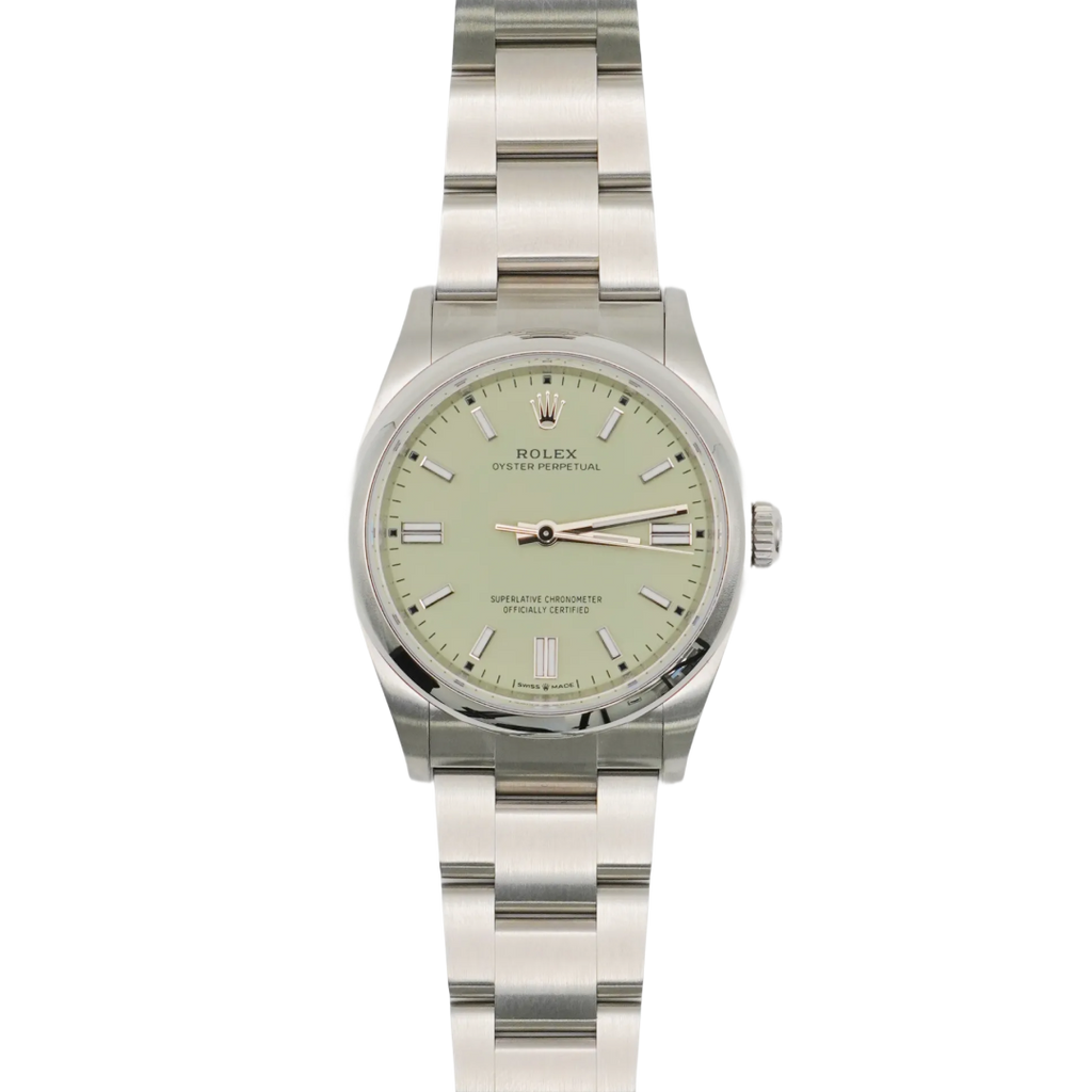 Rolex Oyster Perpetual 36 126000 "Pistachio" 2025